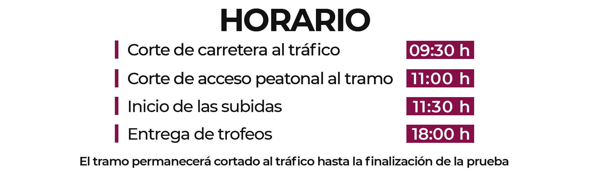 Horarios (6) Horarios (6)
